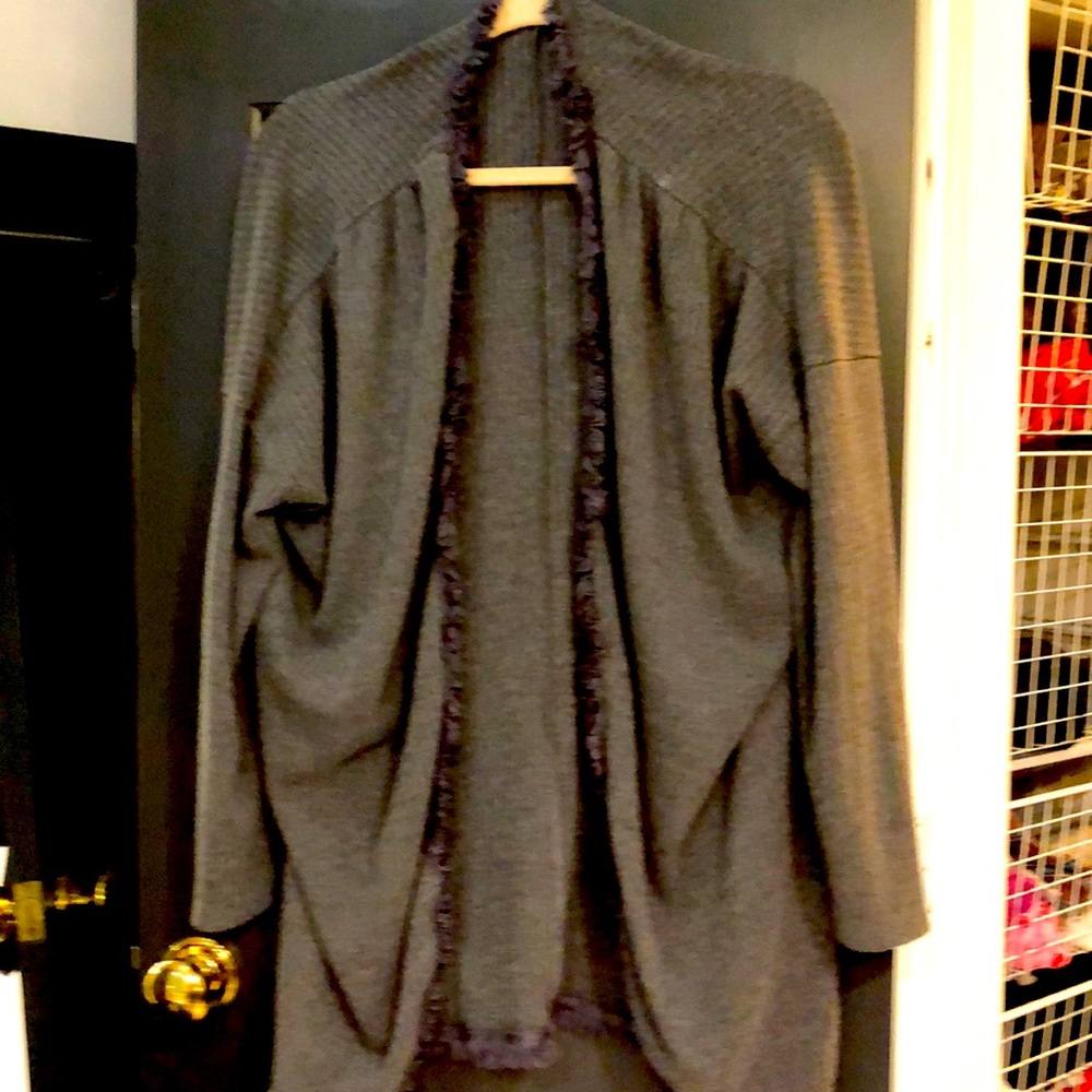 Light weight waffle sweater